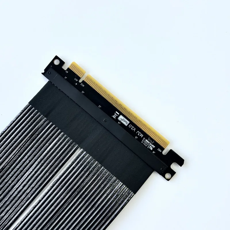 ADT-Link 2026 كابل تمديد جديد  - مراجعة Pcie 4.0 X16 Riser Cable 90 Degree وسعره