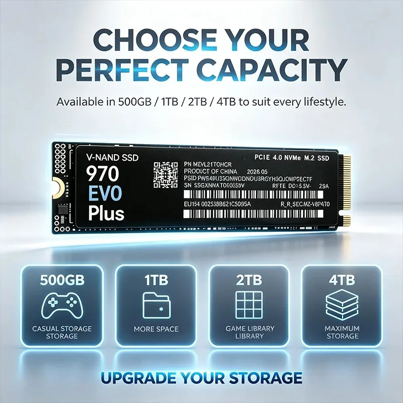 قرص تخزين صلب 970 EVO Plus عال - مراجعة M.2 Nvme 4Tb Pcie 4.0 Ssd وسعره
