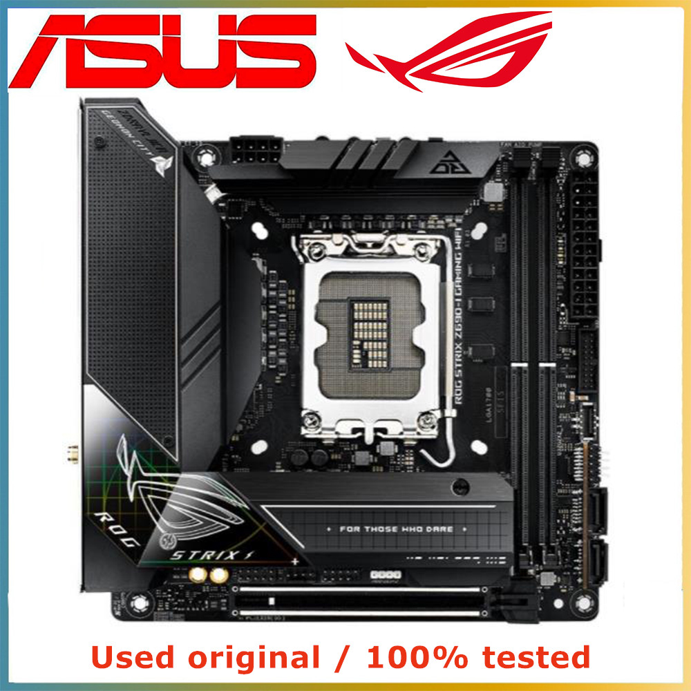 لوحة أم ASUS ROG STRIX Z690-I  - مراجعة Lga 1700 Ddr5 Itx Motherboard وسعره